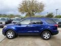 2014 Deep Impact Blue Ford Explorer FWD  photo #2