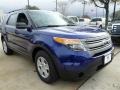 2014 Deep Impact Blue Ford Explorer FWD  photo #7