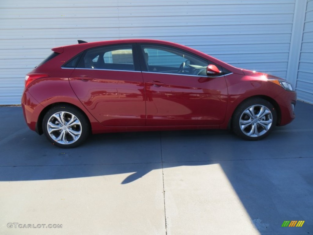 2013 Elantra GT - Red / Beige photo #3