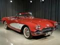 1961 Roman Red Chevrolet Corvette Convertible  photo #3