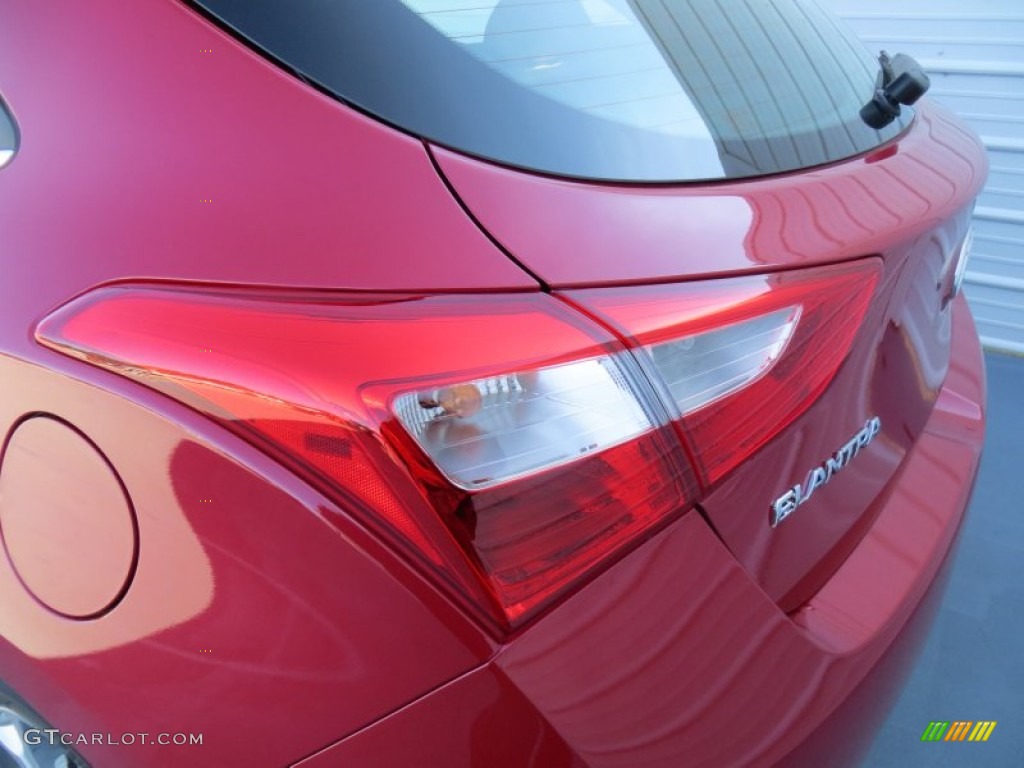 2013 Elantra GT - Red / Beige photo #13