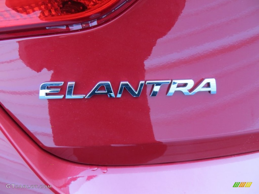 2013 Elantra GT - Red / Beige photo #14