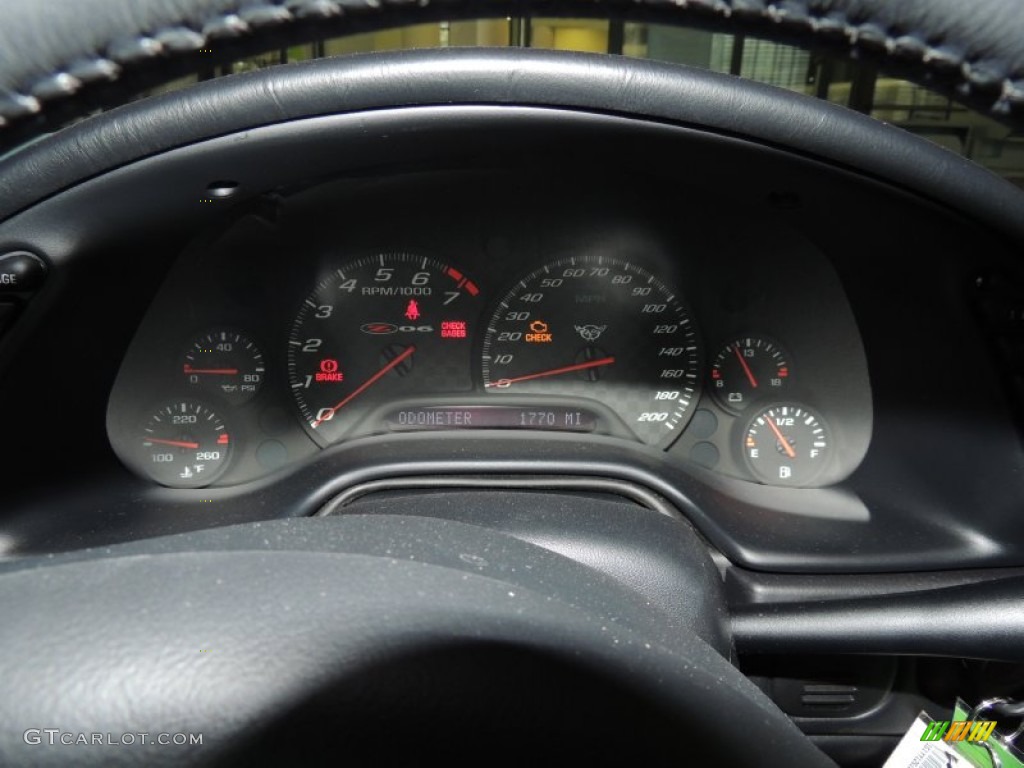 2002 Chevrolet Corvette Z06 Gauges Photo #88320265