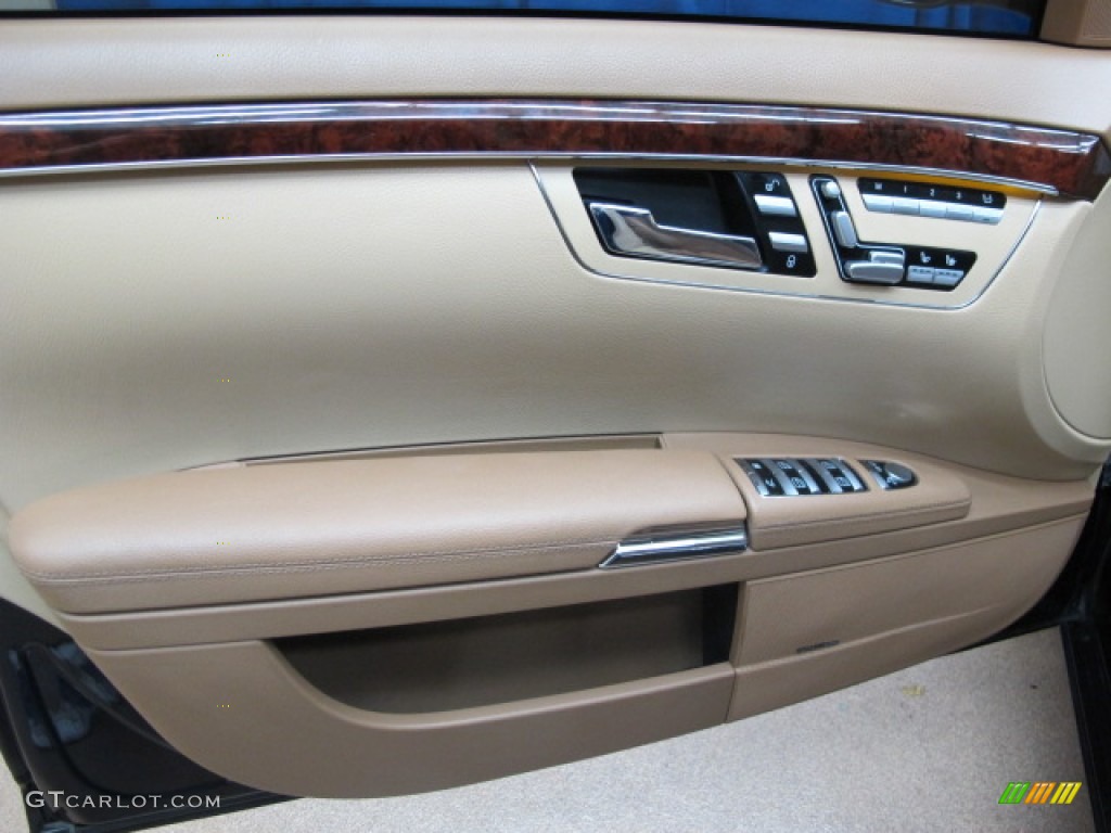 2008 S 550 4Matic Sedan - Capri Blue Metallic / Cashmere/Savanna photo #46