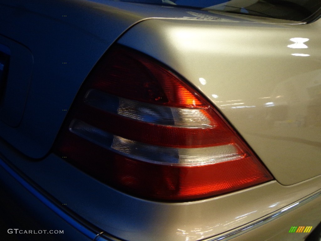 2002 S 430 Sedan - Desert Silver Metallic / Java photo #8