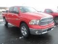 2014 Flame Red Ram 1500 Big Horn Crew Cab 4x4  photo #1