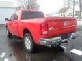2014 Flame Red Ram 1500 Big Horn Crew Cab 4x4  photo #3