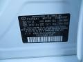 WHC: Porcelain White Pearl 2013 Hyundai Sonata Hybrid Limited Color Code