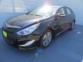 2013 Black Onyx Pearl Hyundai Sonata Hybrid Limited  photo #7