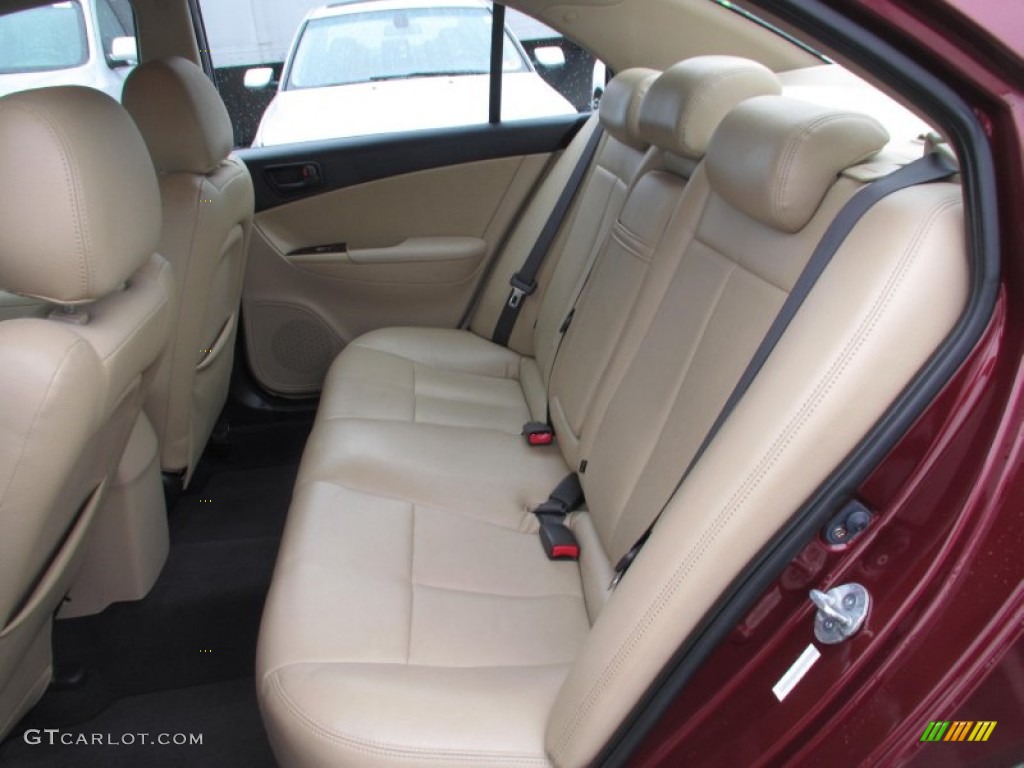 2010 Hyundai Sonata GLS Rear Seat Photo #88321726