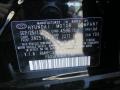 AA: Black Onyx Pearl 2013 Hyundai Sonata Hybrid Limited Color Code