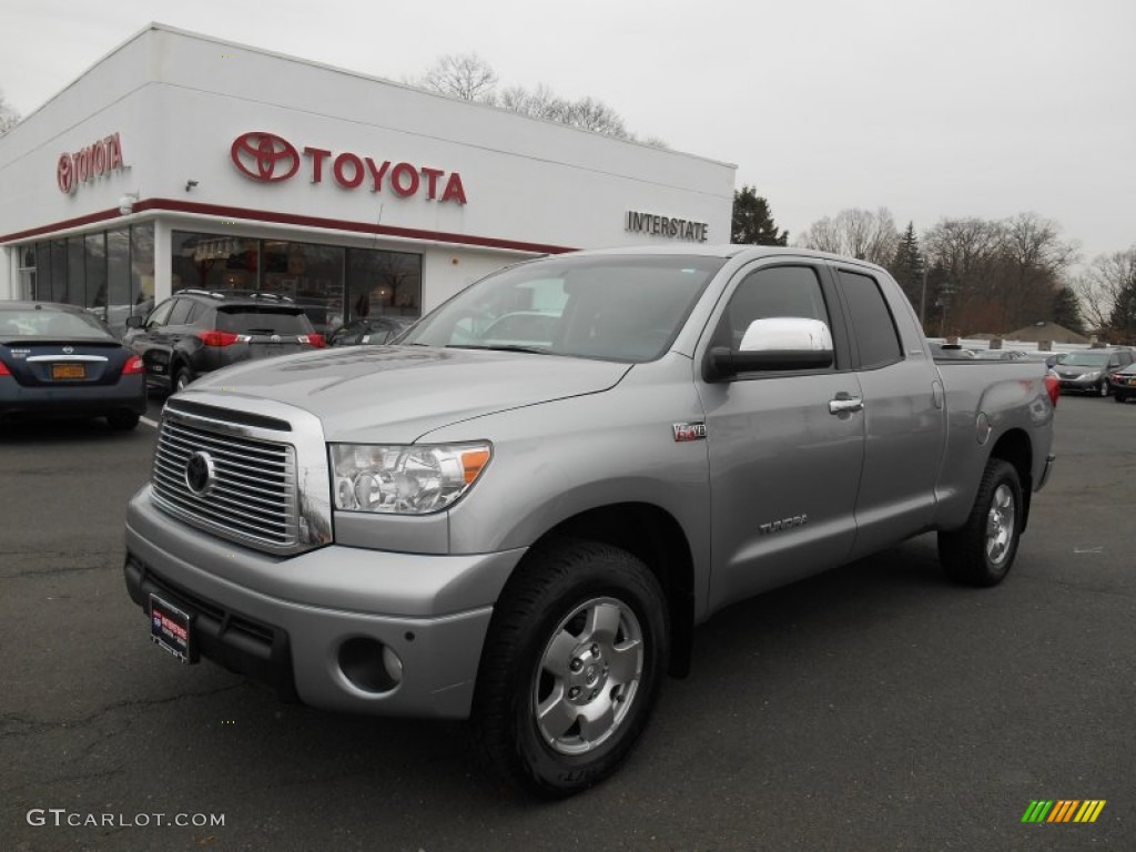 2011 Tundra Limited Double Cab 4x4 - Magnetic Gray Metallic / Graphite Gray photo #1