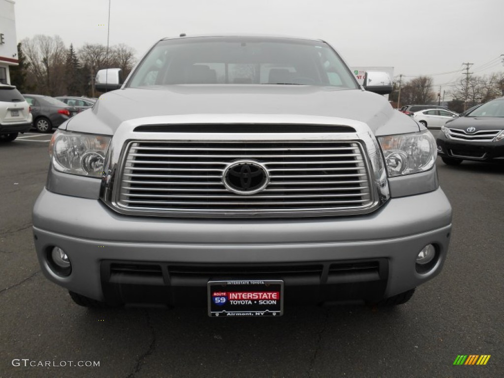 2011 Tundra Limited Double Cab 4x4 - Magnetic Gray Metallic / Graphite Gray photo #2