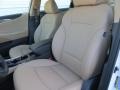 2013 Hyundai Sonata Camel Interior Front Seat Photo