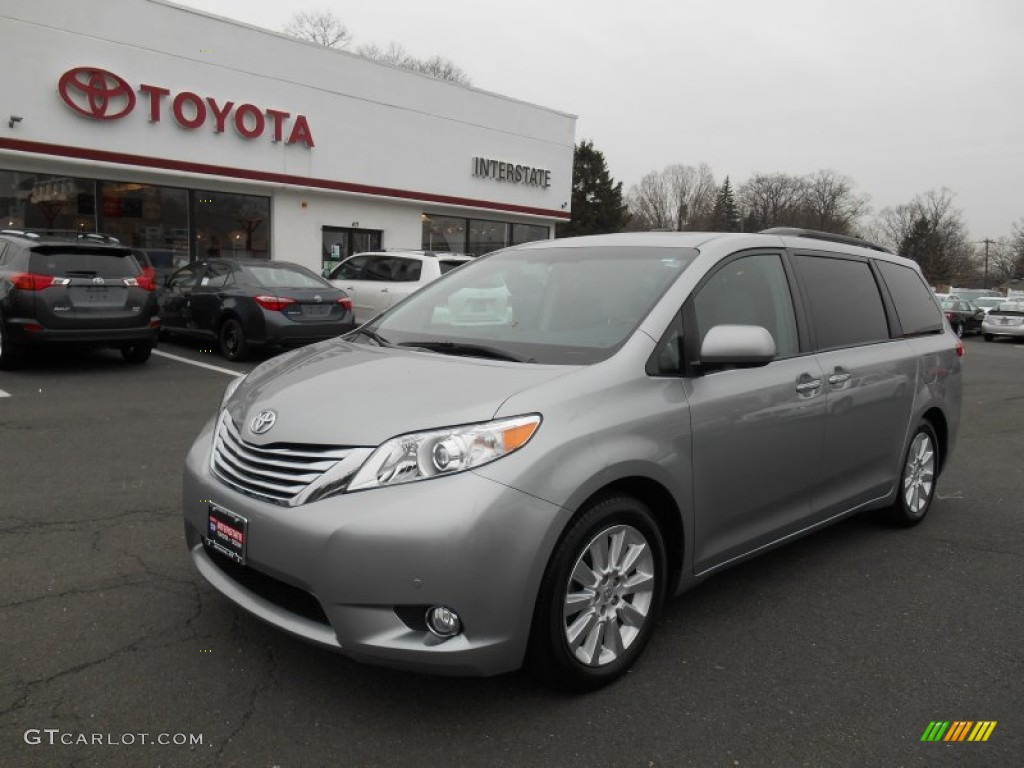 2011 Sienna Limited - Silver Sky Metallic / Light Gray photo #1