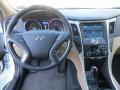 2013 Hyundai Sonata Camel Interior Dashboard Photo