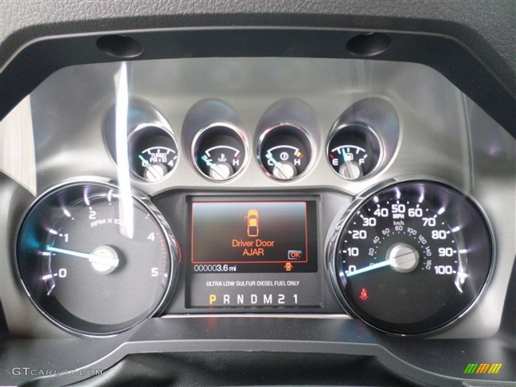 2014 F250 Super Duty Lariat Crew Cab 4x4 - Tuxedo Black Metallic / Black photo #26