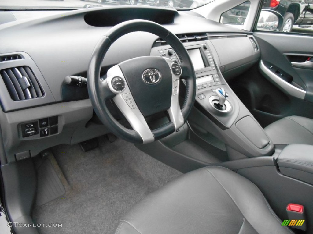 Misty Gray Interior 2010 Toyota Prius Hybrid IV Photo #88323238