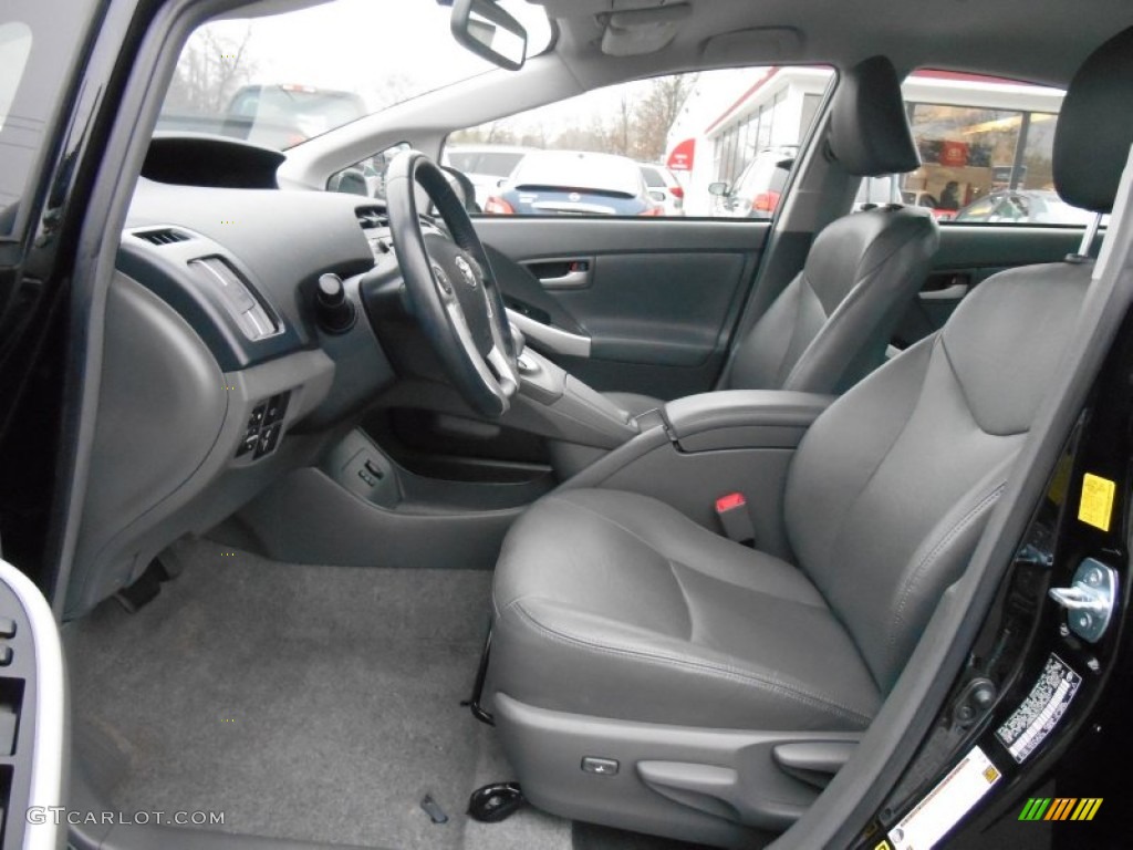 Misty Gray Interior 2010 Toyota Prius Hybrid IV Photo #88323253
