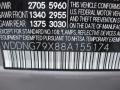 2008 Mercedes-Benz S 65 AMG Sedan Info Tag
