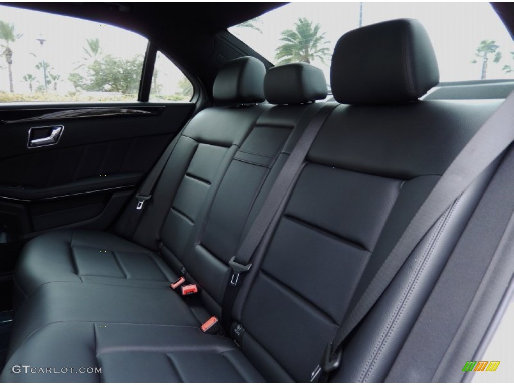 Black Interior 2010 Mercedes-Benz E 350 Sedan Photo #88323319
