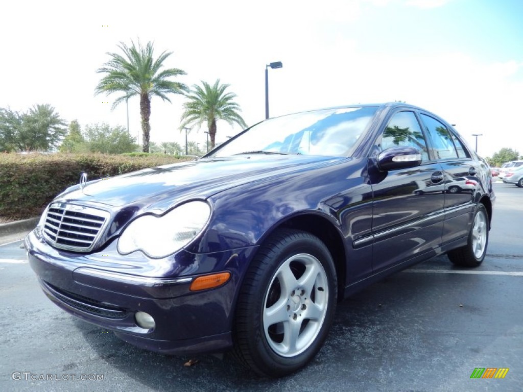 Amethyst Violet Metallic 2001 Mercedes-Benz C 320 Sedan Exterior Photo #88323499