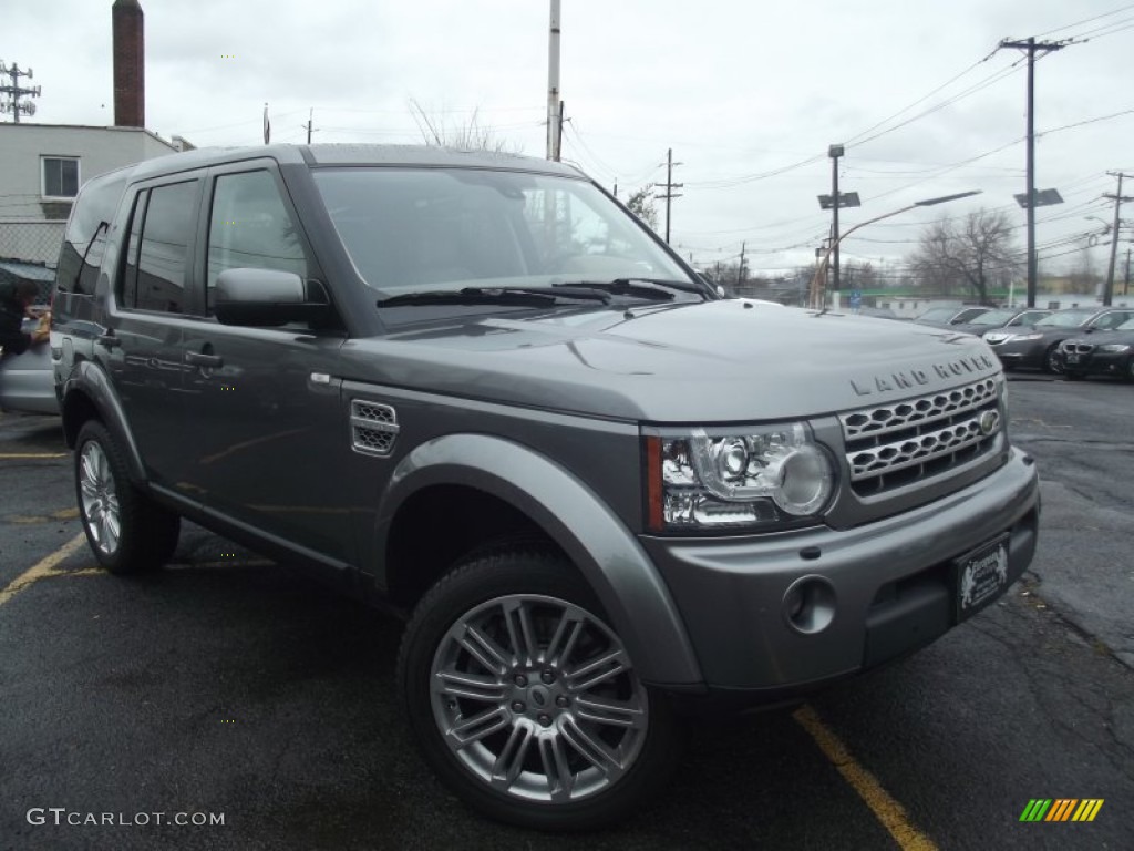 2010 LR4 HSE Lux - Stornoway Grey Metallic / Almond/Arabica photo #2