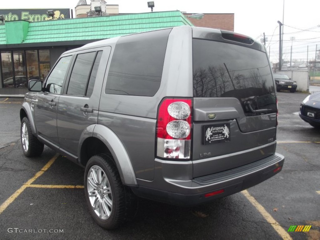 2010 LR4 HSE Lux - Stornoway Grey Metallic / Almond/Arabica photo #4