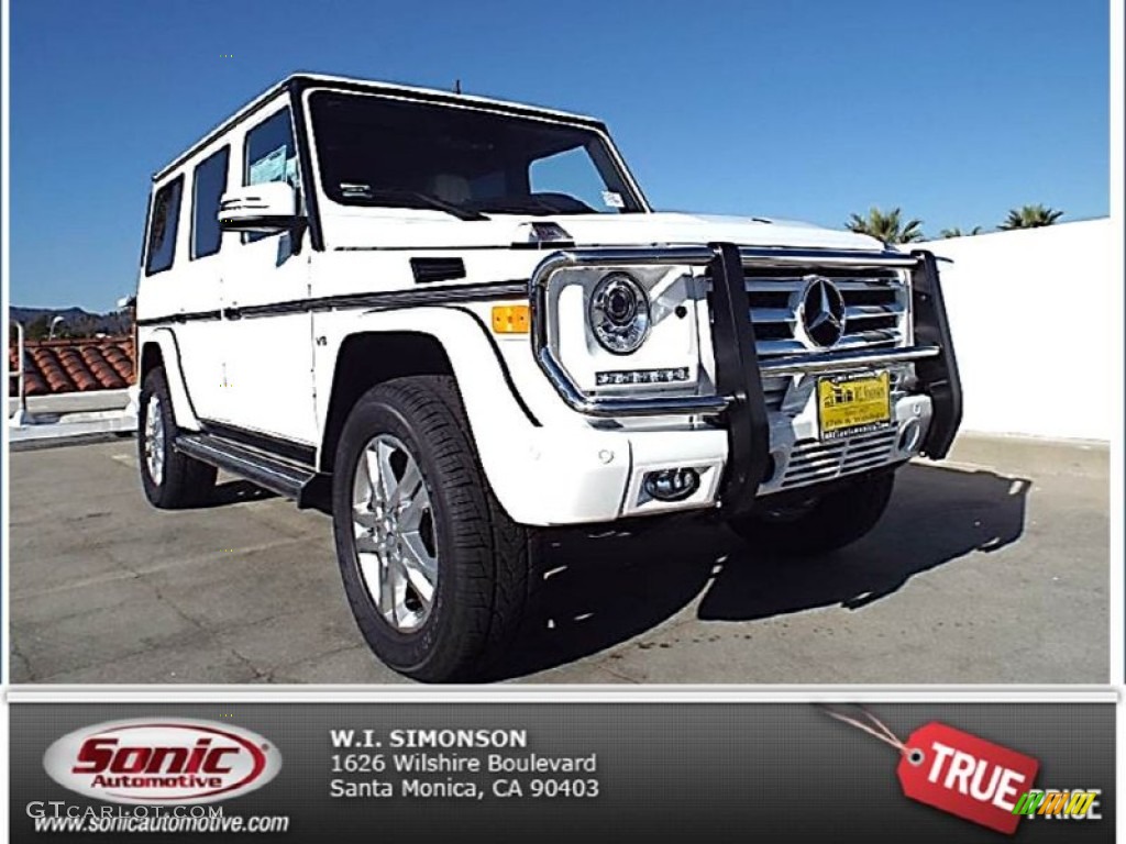 Polar White Mercedes-Benz G