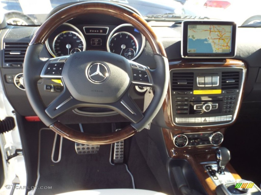 2014 Mercedes-Benz G 550 designo Porcelain Dashboard Photo #88323853