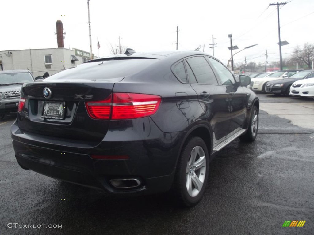 2011 X6 xDrive50i - Monaco Blue Metallic / Saddle Brown photo #3
