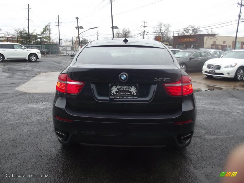 2011 X6 xDrive50i - Monaco Blue Metallic / Saddle Brown photo #5