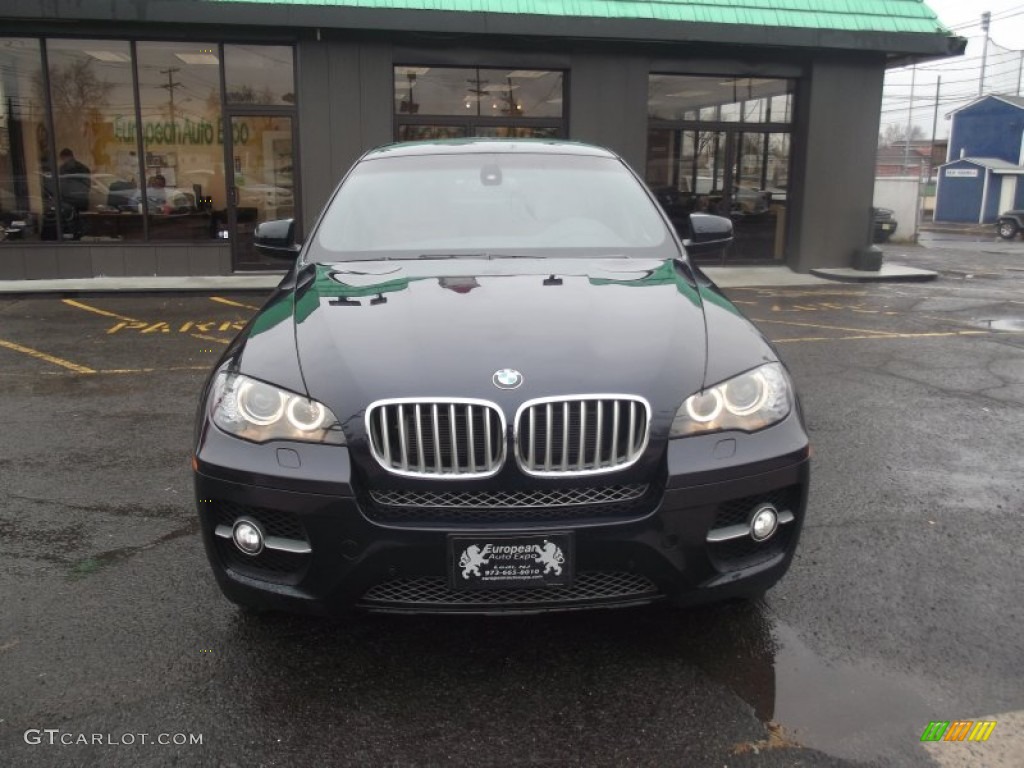 2011 X6 xDrive50i - Monaco Blue Metallic / Saddle Brown photo #7