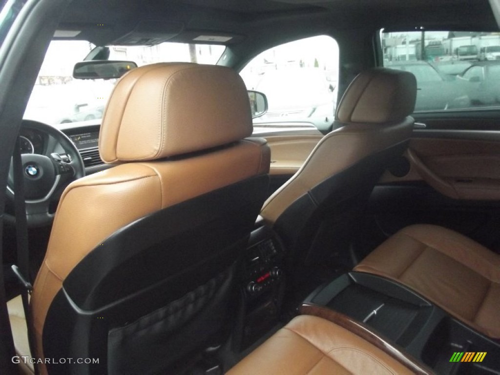 2011 X6 xDrive50i - Monaco Blue Metallic / Saddle Brown photo #10