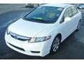 Taffeta White - Civic LX Sedan Photo No. 2