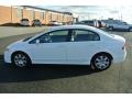Taffeta White - Civic LX Sedan Photo No. 3