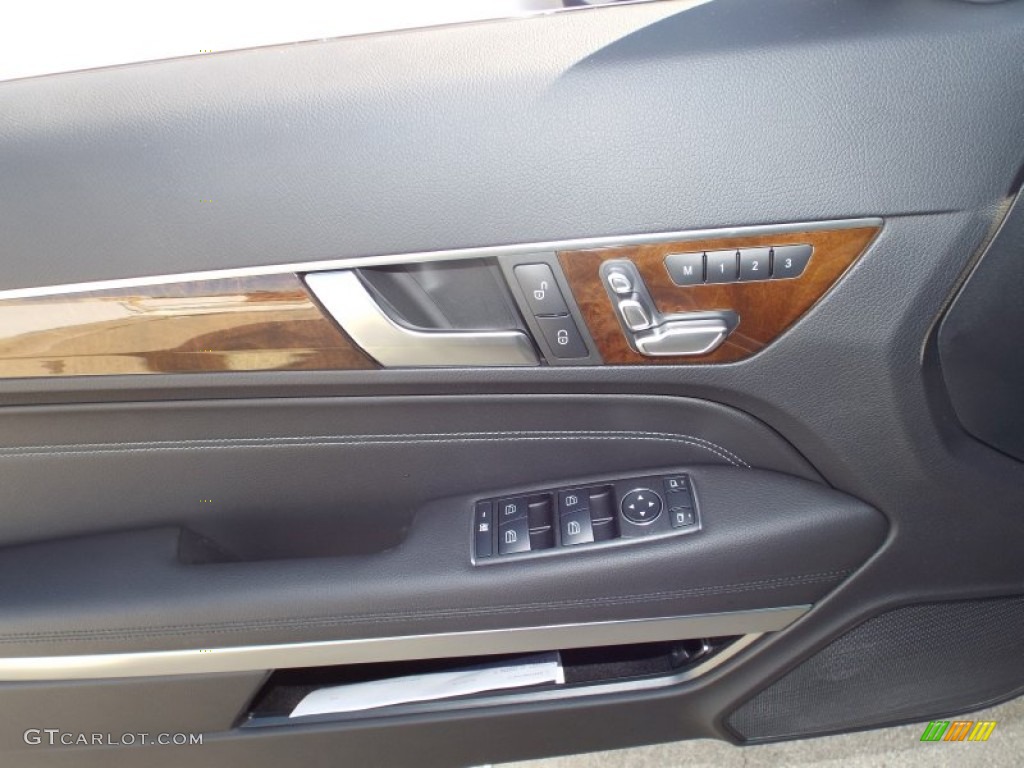 2014 E 350 Coupe - Iridium Silver Metallic / Black photo #6