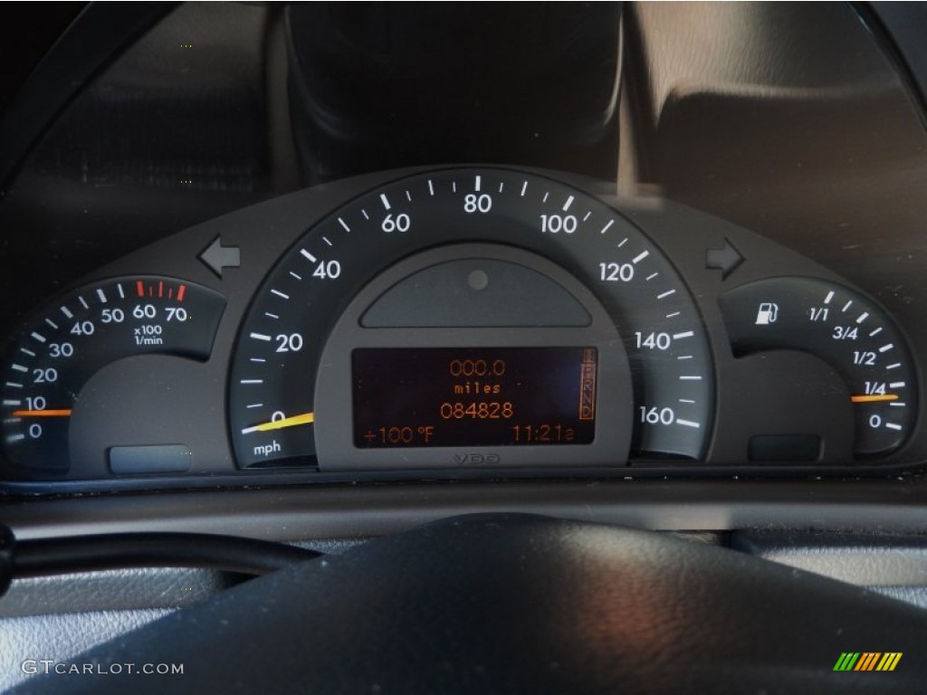 2001 Mercedes-Benz C 320 Sedan Gauges Photo #88324555
