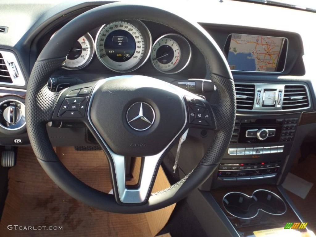 2014 E 350 Coupe - Iridium Silver Metallic / Black photo #9