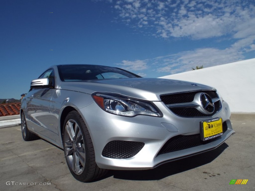 2014 E 350 Coupe - Iridium Silver Metallic / Black photo #11