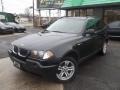 2005 Black Sapphire Metallic BMW X3 3.0i  photo #1