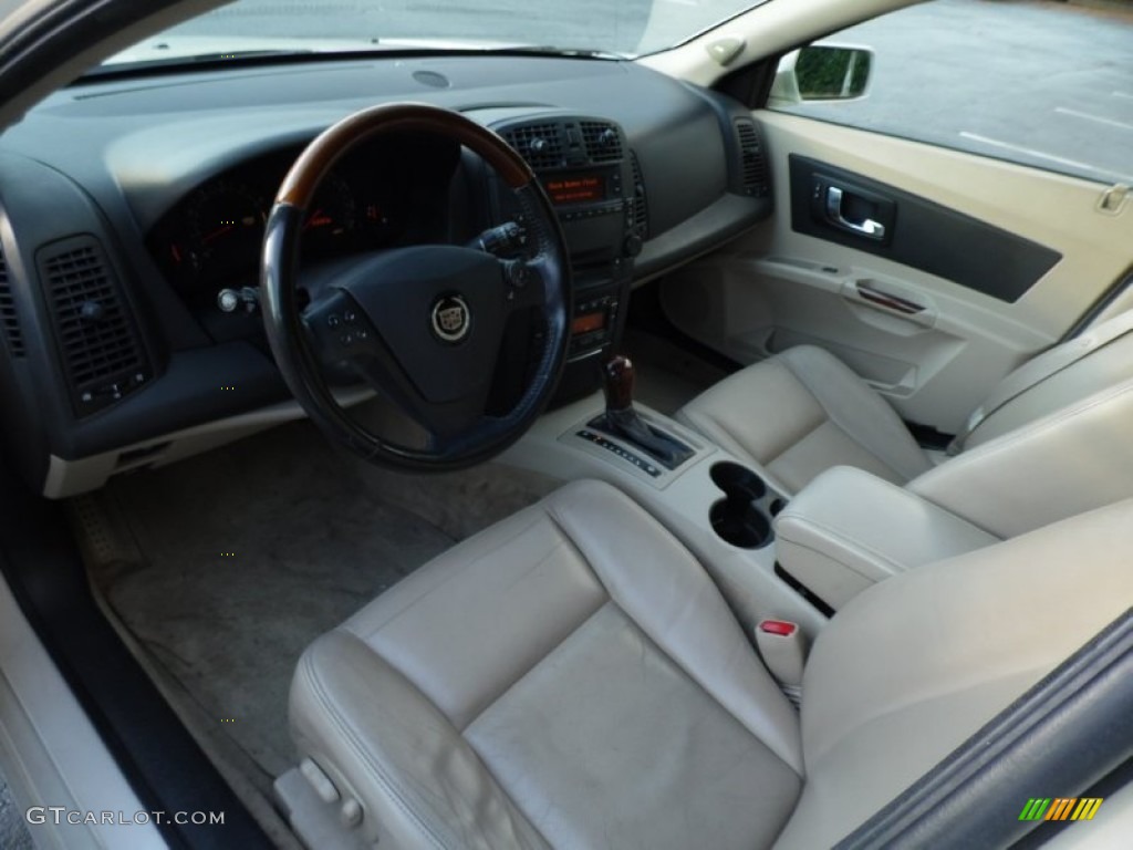 Light Neutral Interior 2004 Cadillac CTS Sedan Photo #88325323