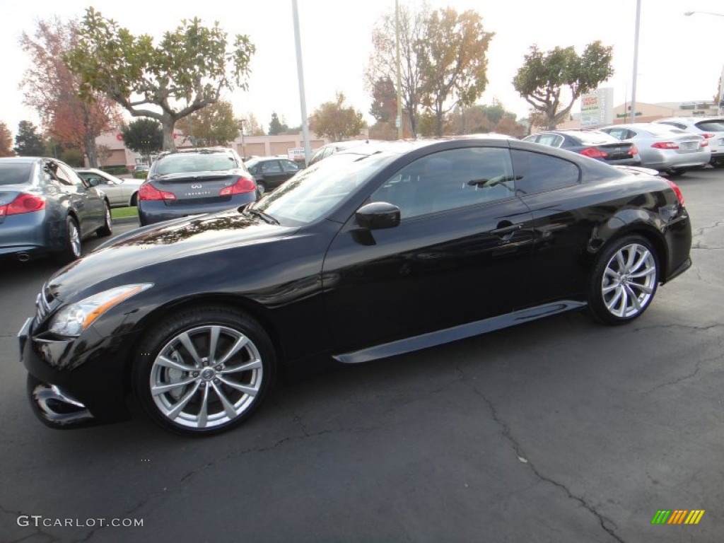 Obsidian Black 2010 Infiniti G 37 S Sport Coupe Exterior Photo #88325503
