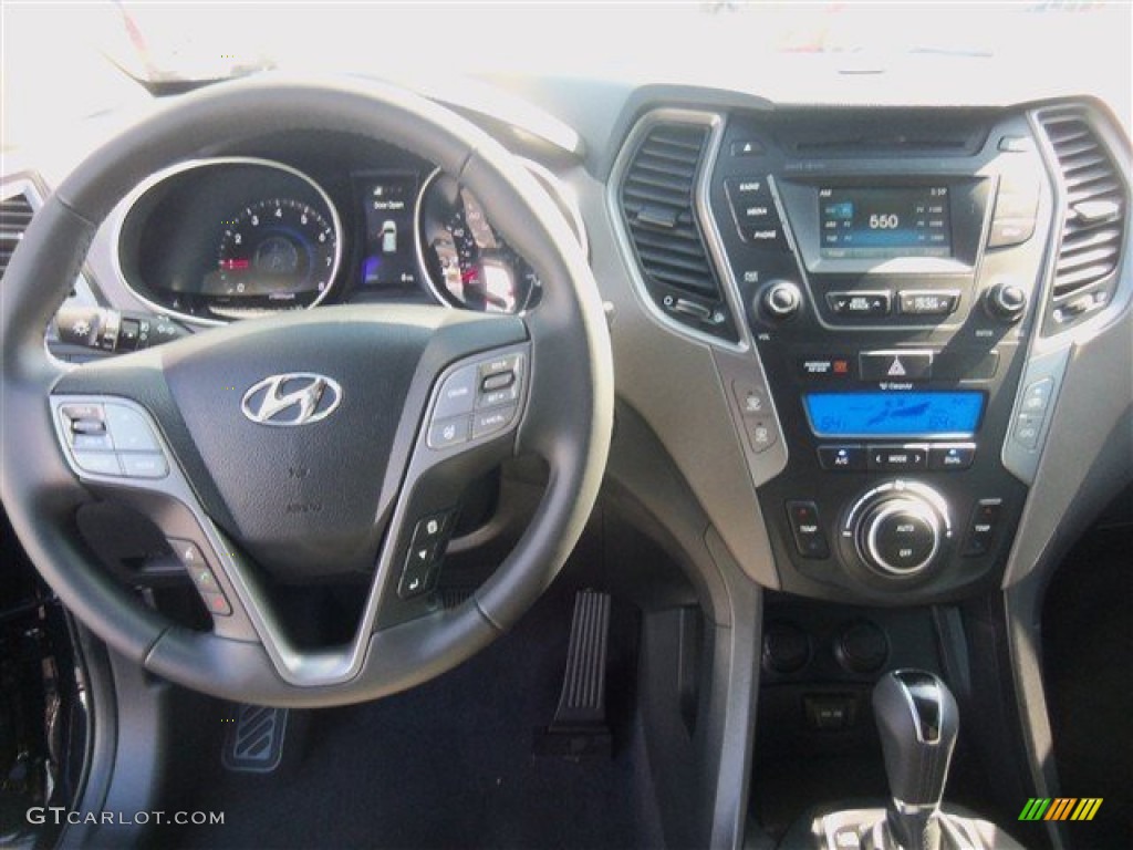2014 Hyundai Santa Fe Sport 2.0T FWD Gray Dashboard Photo #88325731