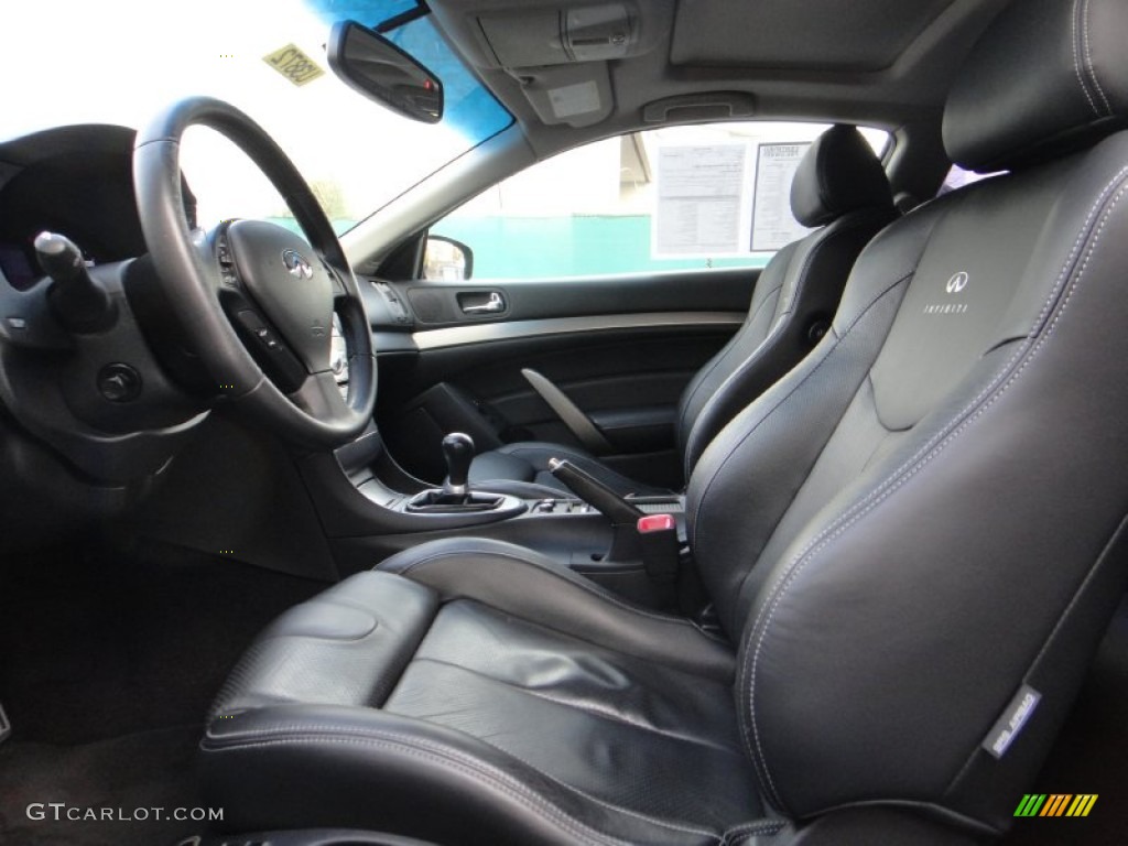 2010 Infiniti G 37 S Sport Coupe Front Seat Photo #88325751