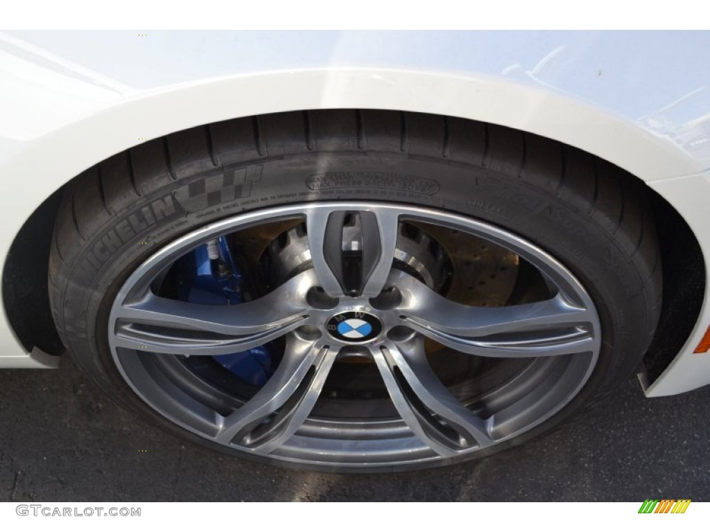 2014 M6 Convertible - Alpine White / Black photo #2
