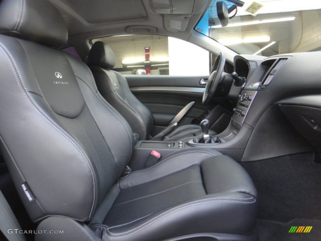 2010 Infiniti G 37 S Sport Coupe Front Seat Photo #88325914