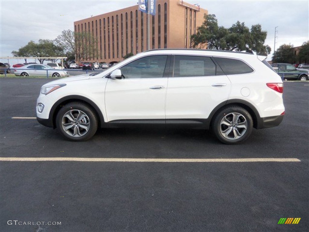 Monaco White 2014 Hyundai Santa Fe GLS Exterior Photo #88325926