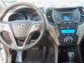Beige 2014 Hyundai Santa Fe GLS Dashboard
