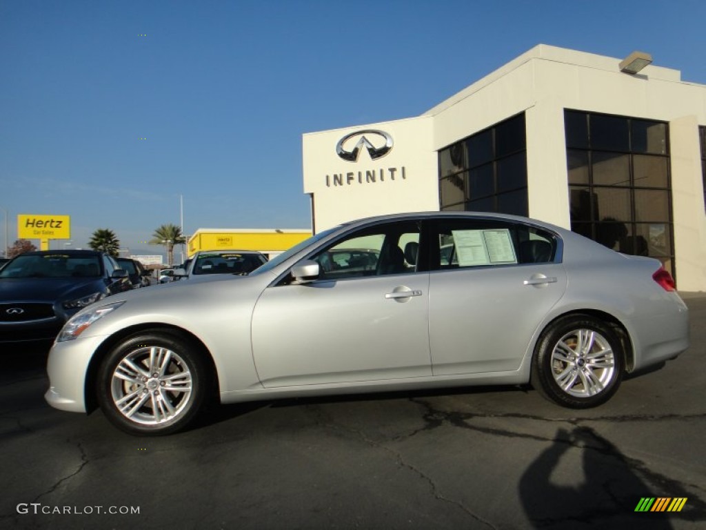 Liquid Platinum 2012 Infiniti G 37 Journey Sedan Exterior Photo #88326028